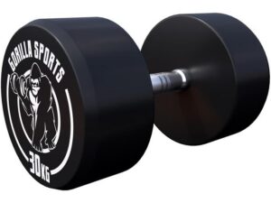 GORILLA SPORTS Okrugla gumirana bučica (30 kg)