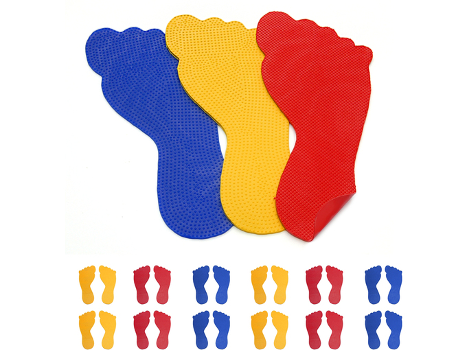 Iron Sport Podni markeri oblik stopala set od 6 pari