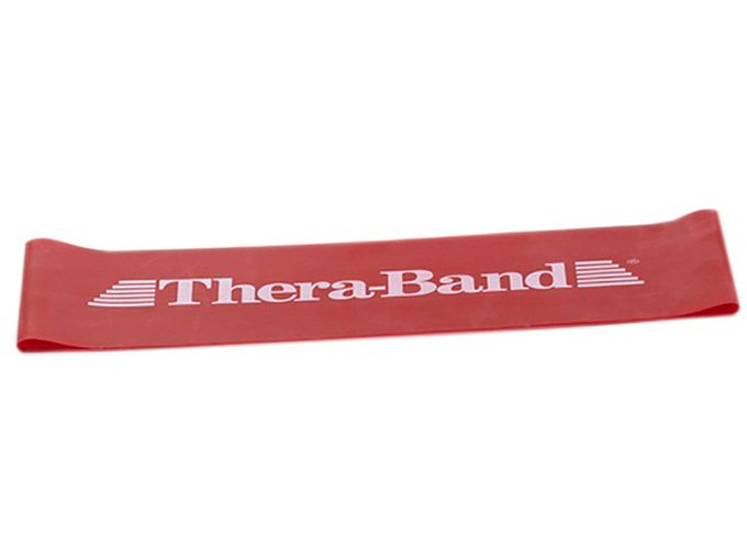 Thera Band Elastična traka za vežbanje Loop 7.6 x 20.3cm crvena