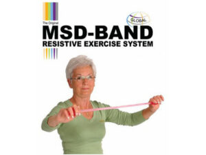 MSD Elastična traka za vežbanje Flex Tube crveni